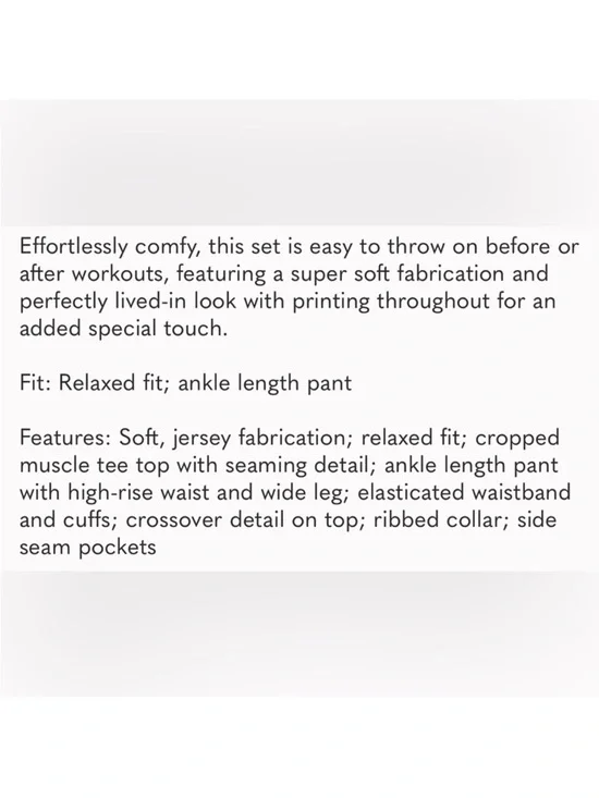 Free People Movement Crossover Set in Shibori Navy Tie Dye Combo M NWT - Picture 4 of 5